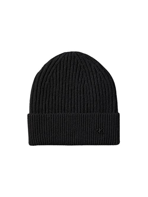 Cappellino in lana e lurex nero Calvin Klein | LV04D8032GUB1